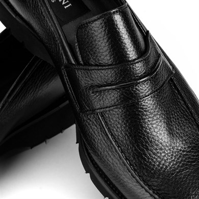 Cabani Kemerli Klasik Erkek Ayakkabı 7888 Siyah