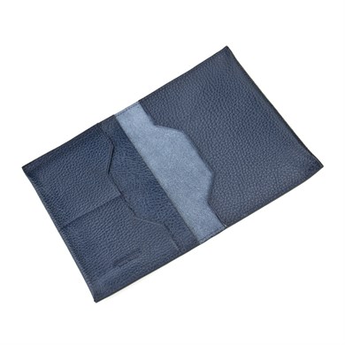 Blue Genuine Leather Wallet