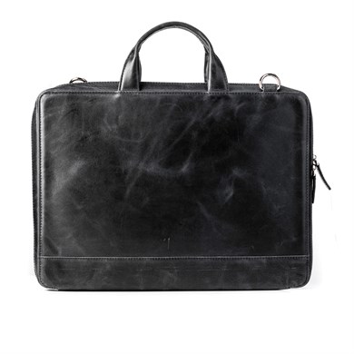 Black Genuine Leather Briefcase